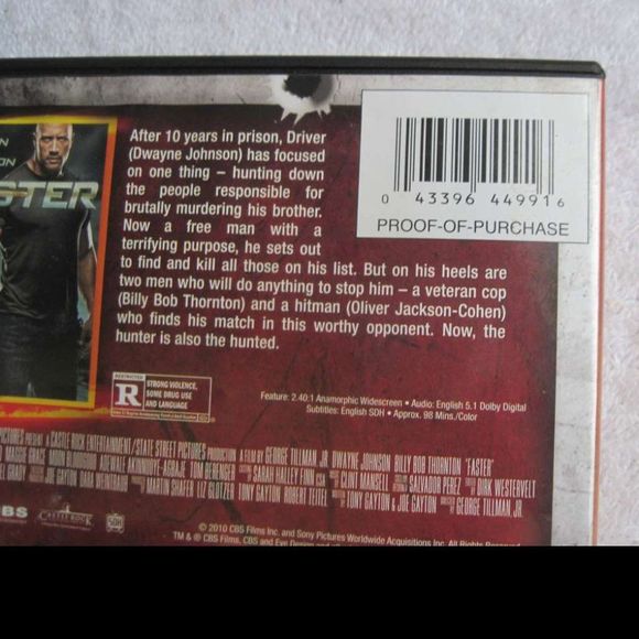 Faster Mechanic Fully Loaded Action Double Feature DVD Movie Bundle $3 Stratham - Picture 3 of 5